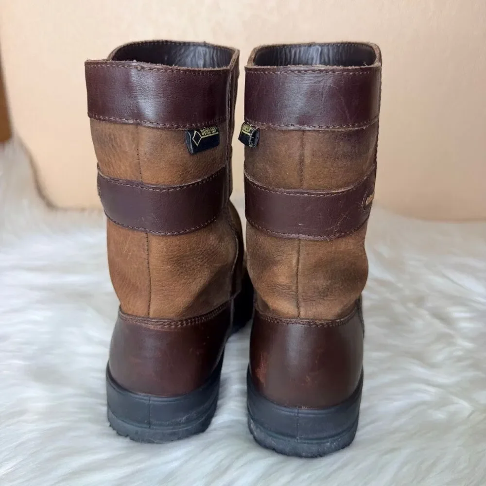 Dubarry Roscommon Country Boot From Galway Ireland Mid Goretex Brown Size 37